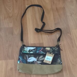Dakine Jacky Hula With Tan Base Crossbody Bag with Adjustable Strap